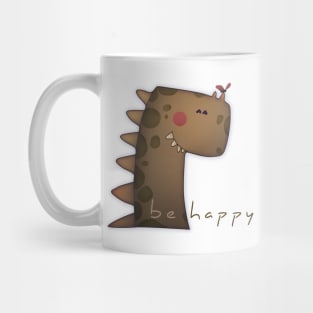 Dino (be happy) Mug